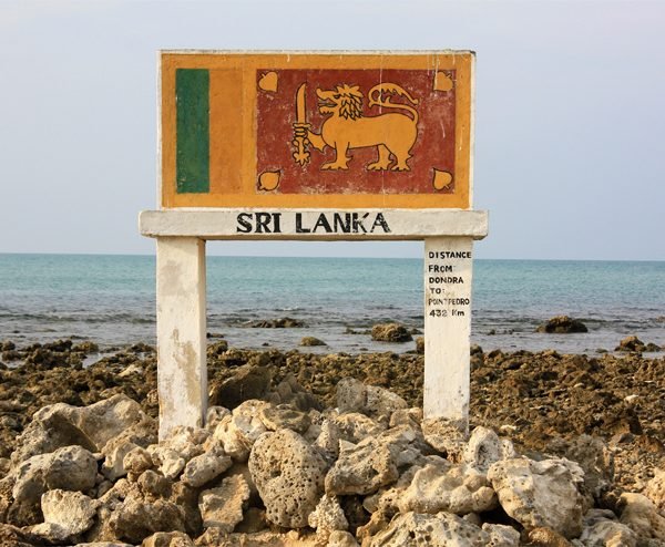 Sri Lanka Flag Landmark