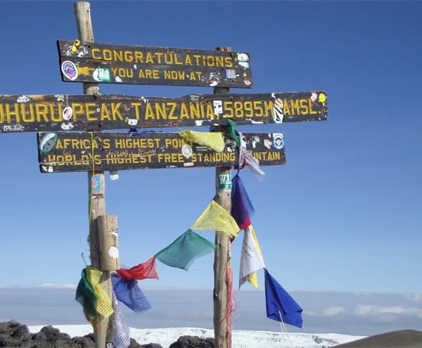 Uhuru Peak Tanzania Mount Kilimanjaro