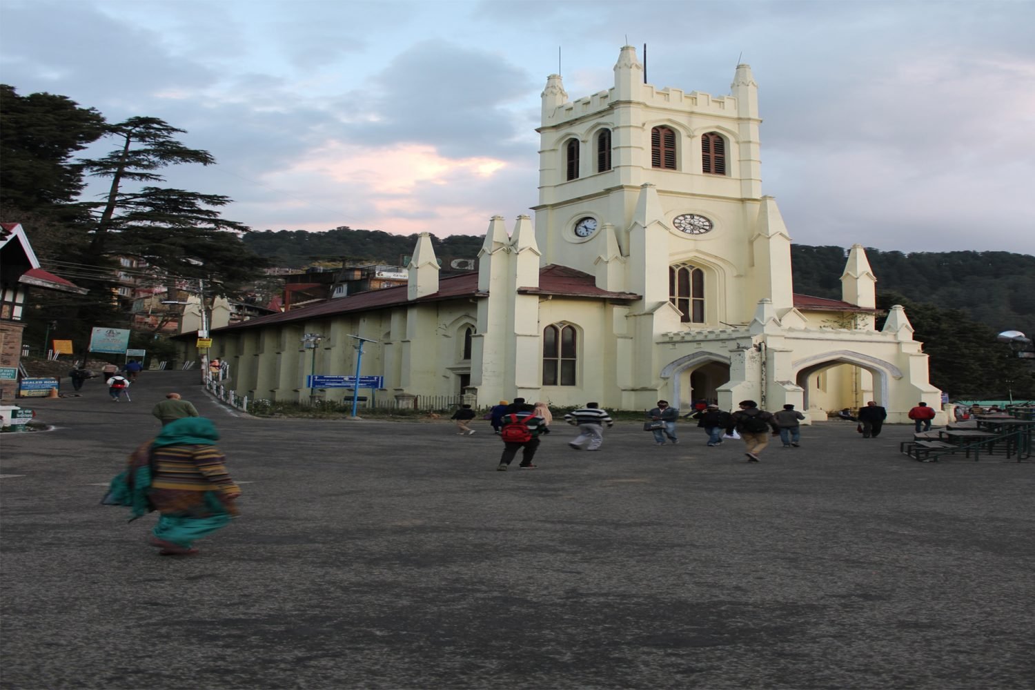 Shimla charch Sunflower Trip