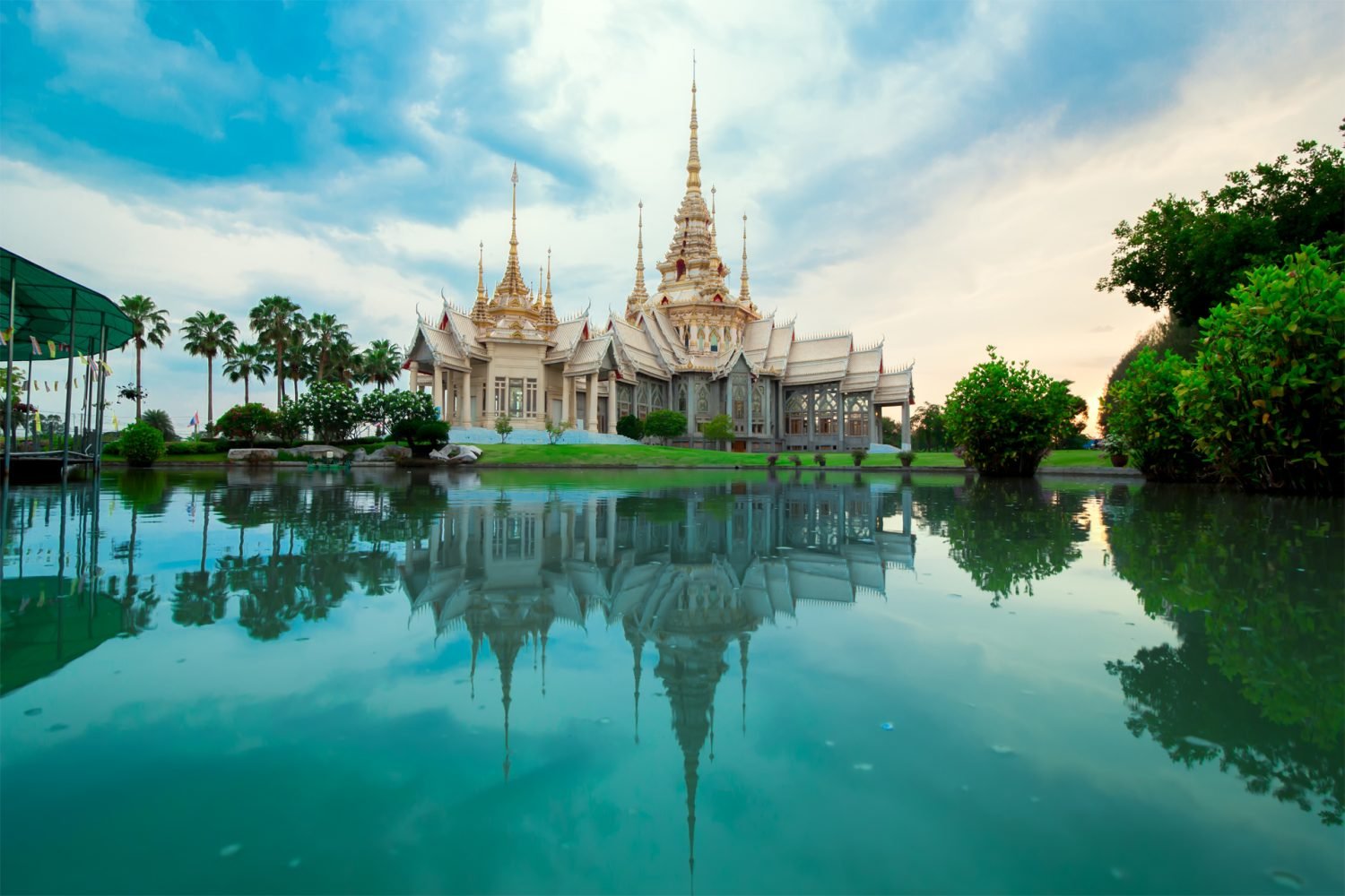 White Temple At Thailand